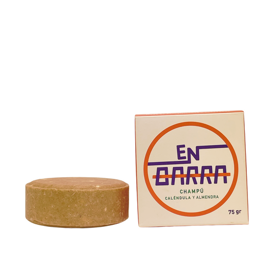 Shampoo Natural de Caléndula y Almendras - SENSIBLE