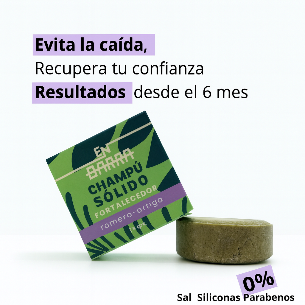Shampoo Romero Ortiga - FORTALECEDOR SIN SAL