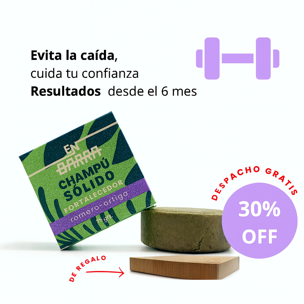 KIT 6 Champús Romero & Ortiga – Fortalece y Previene la Caída del Cabello- Rinde hasta 6 meses DESPACHO GRATIS + JABONERA DE REGALO